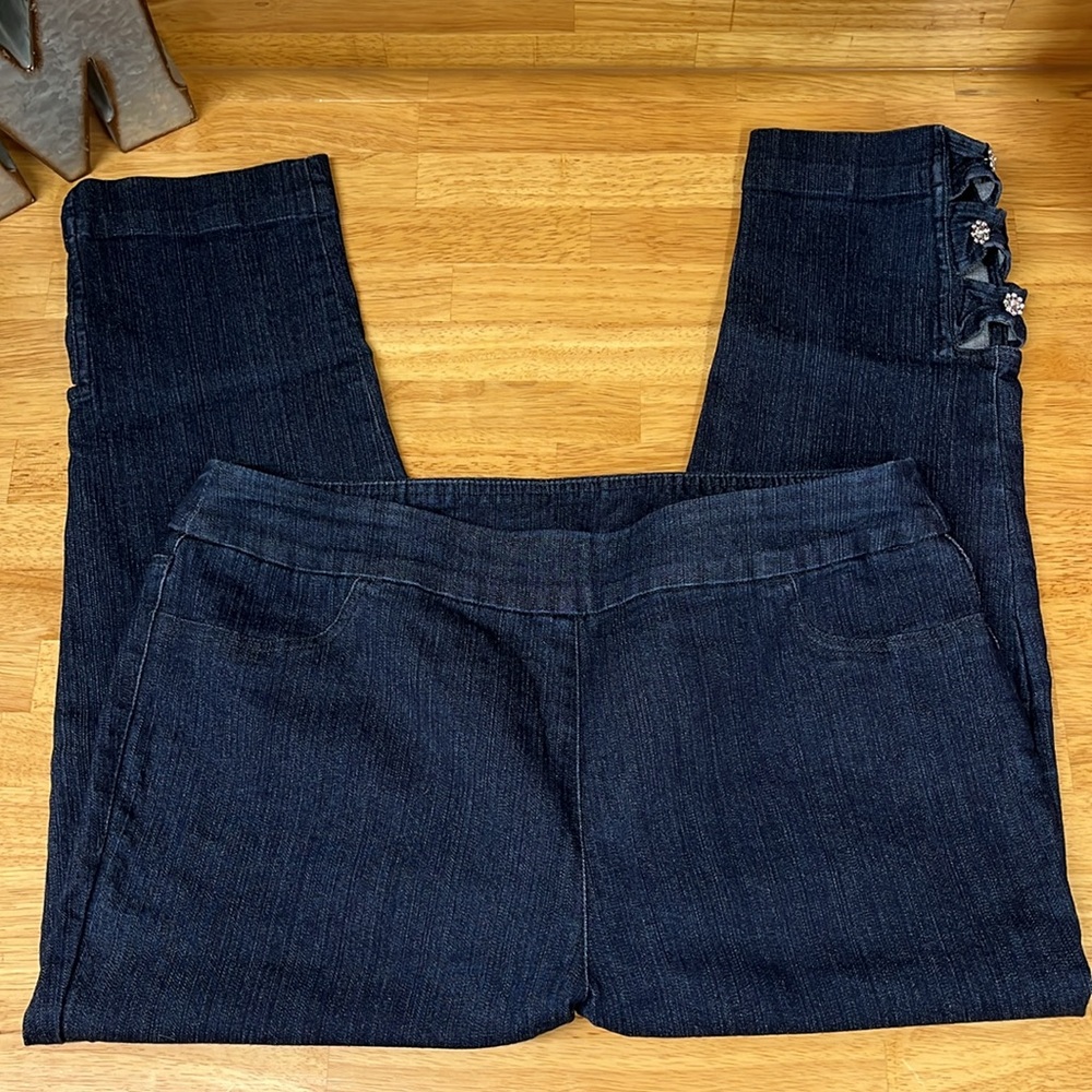 Soft Surroundings Capri Denim Jeans